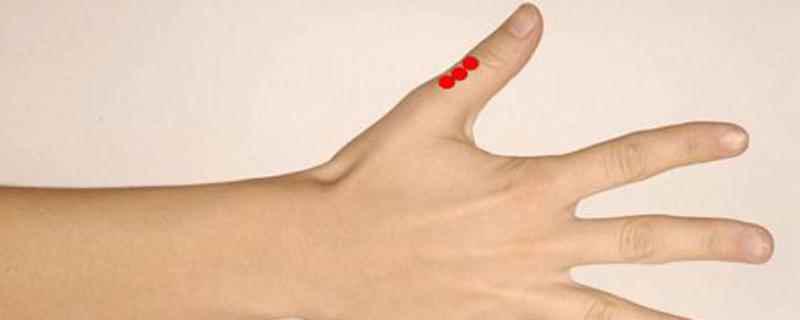 催月经掐手指图片(大拇指下三个点催月经效果好吗)